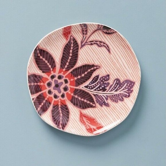 Set of 4 piece Anthropologie Macaria Dessert Plate - Picture 6 of 8